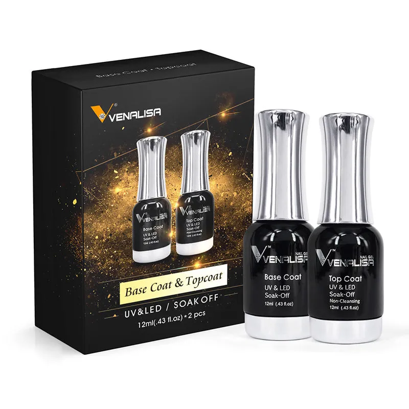 12ml Top & Base Coat Set - 2Pcs
