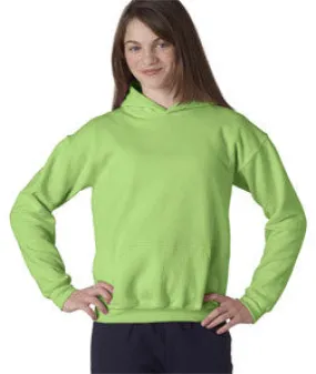 18500B Gildan Youth Heavy BlendHooded Sweatshirt Kiwi