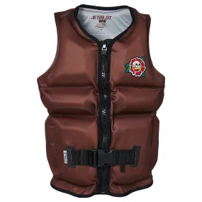2024 Jetpilot X1 Boys Youth Neo Vest Sub - Coffee