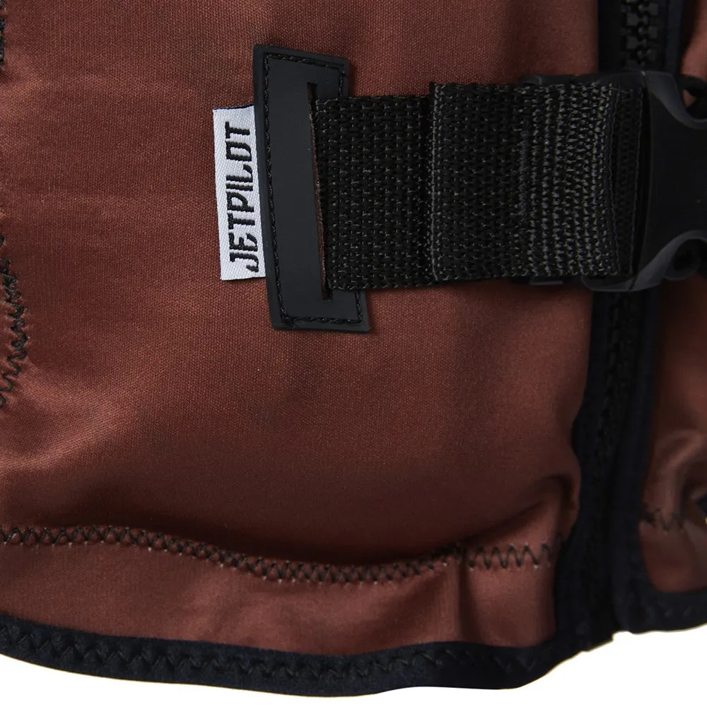 2024 Jetpilot X1 Boys Youth Neo Vest Sub - Coffee