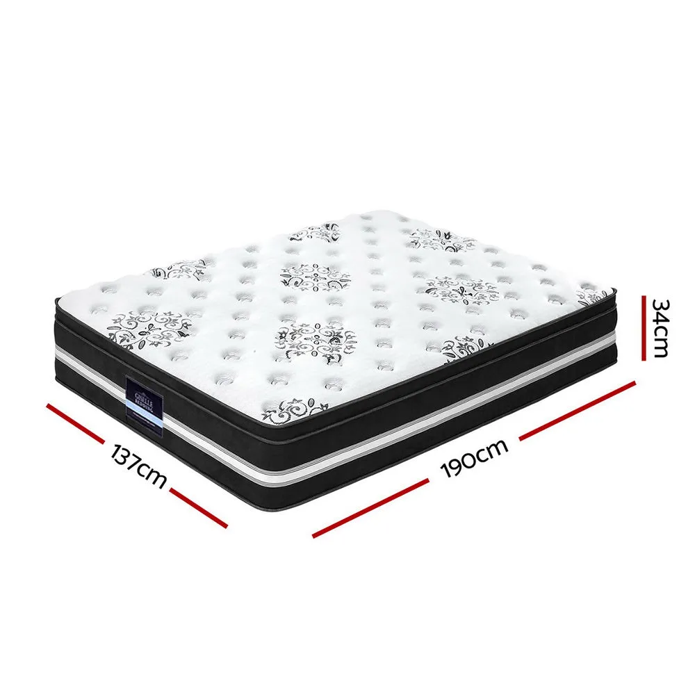 34cm Cool Gel Memory Foam Mattress Double Medium Firm Giselle