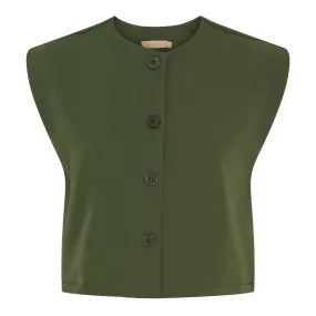 3955 Marta du cháteau Smilla Waistcoat Military