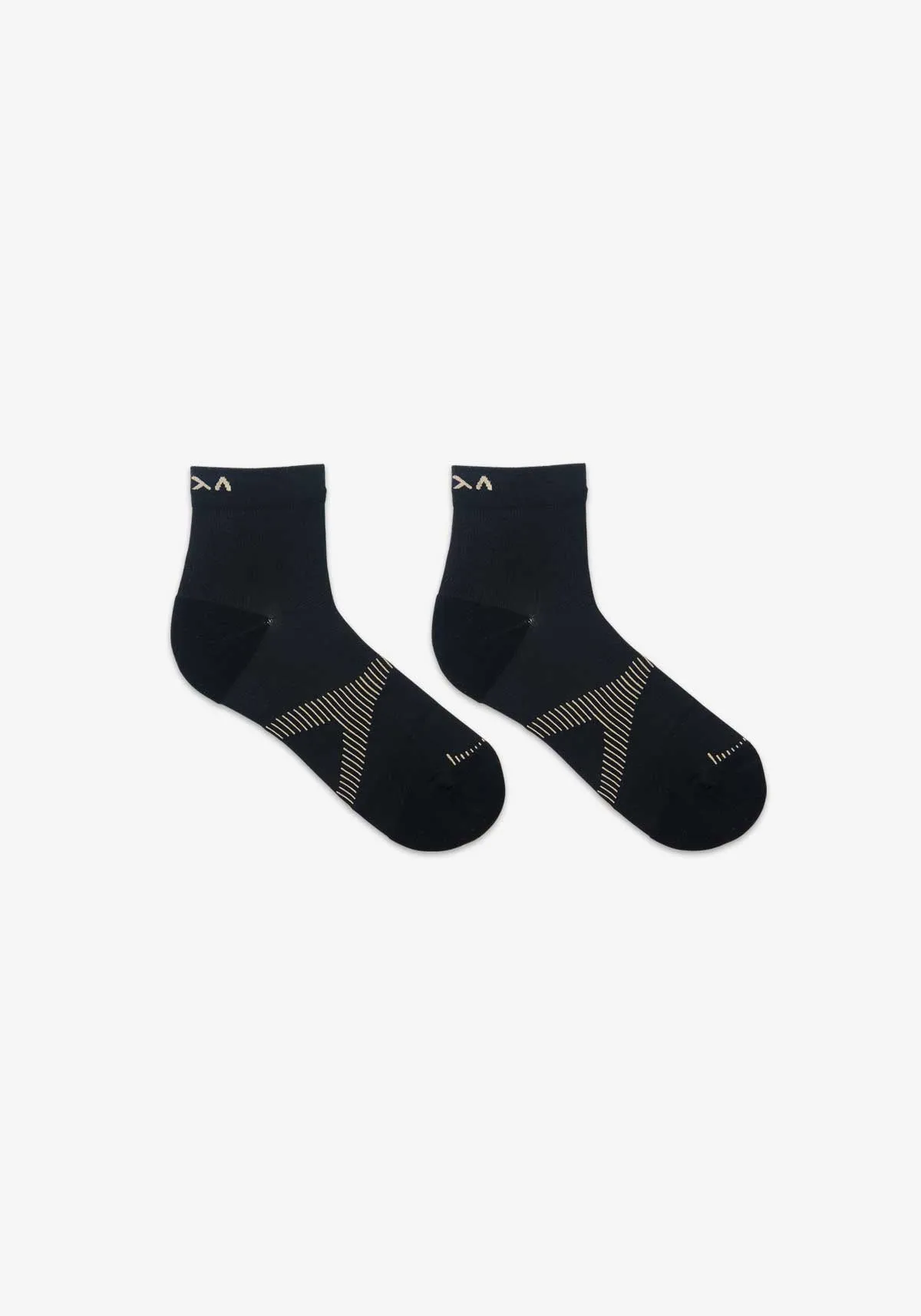 ADDON QUARTER SOCKS - Black