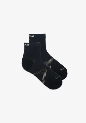 ADDON QUARTER SOCKS - Black