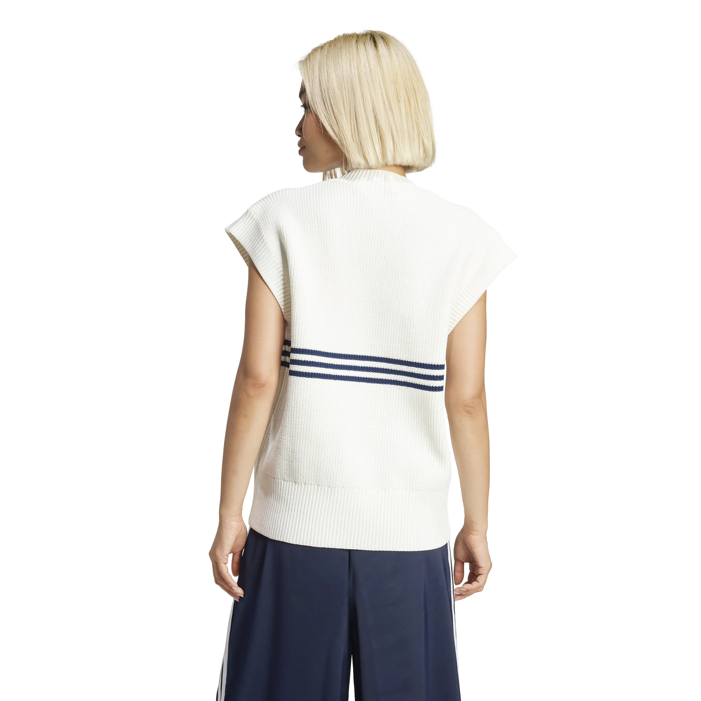 Adidas Knitted Vest Offwhite W JJ3486