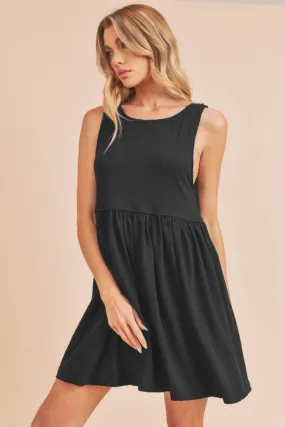 Aemi   Co Round Neck Mini Tank Dress