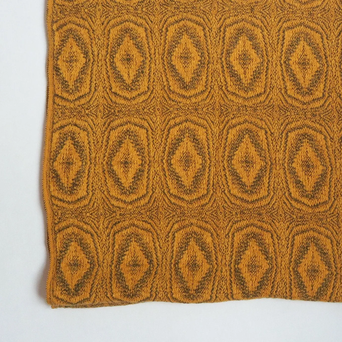 Alpaca Wool Soft Knitted Infinity Scarf, Mustard Yellow
