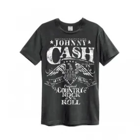 Amplified Mens The Man in Black Johnny Cash T-Shirt