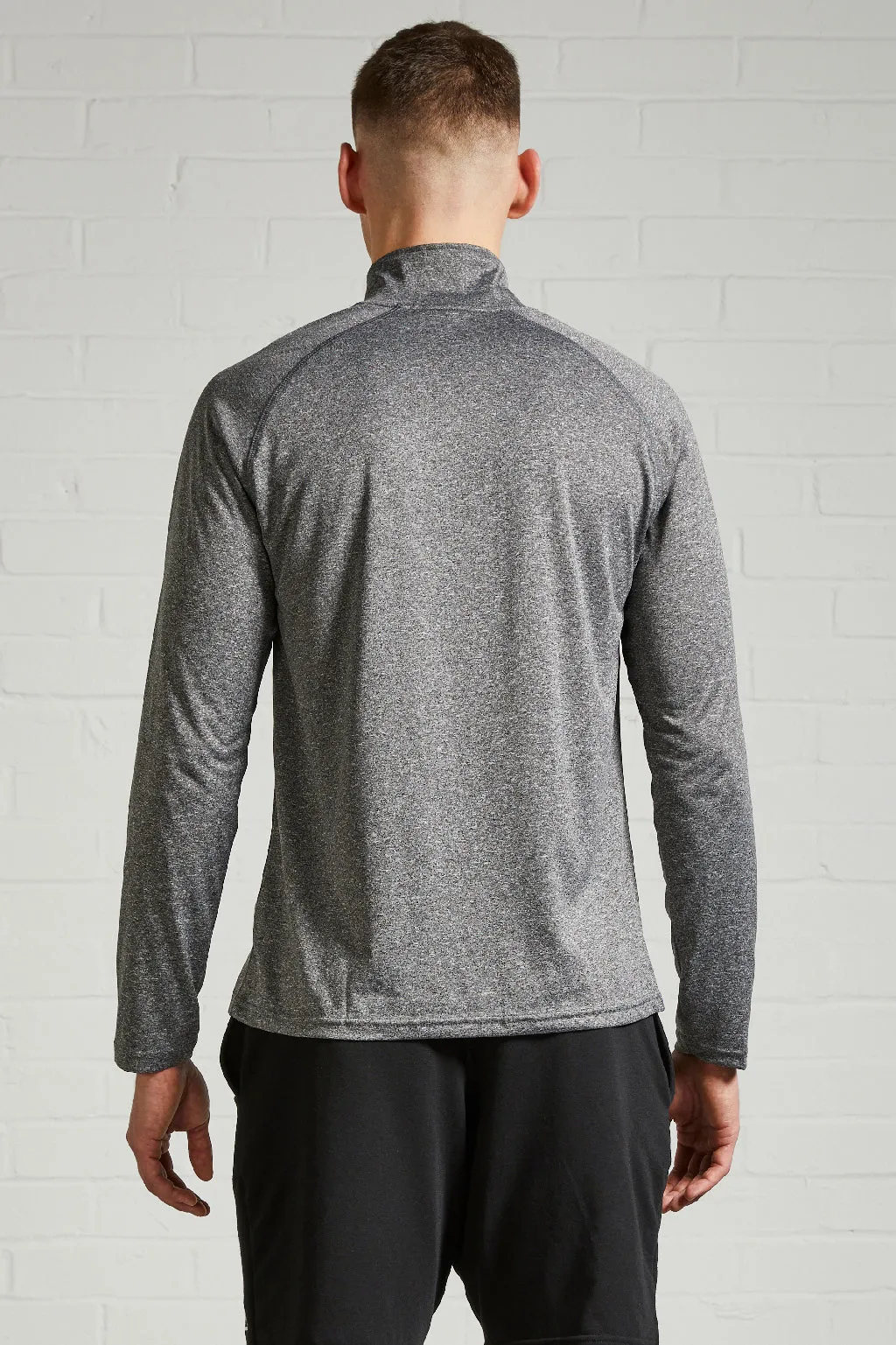 Apex Quarter Zip - Grey/Black