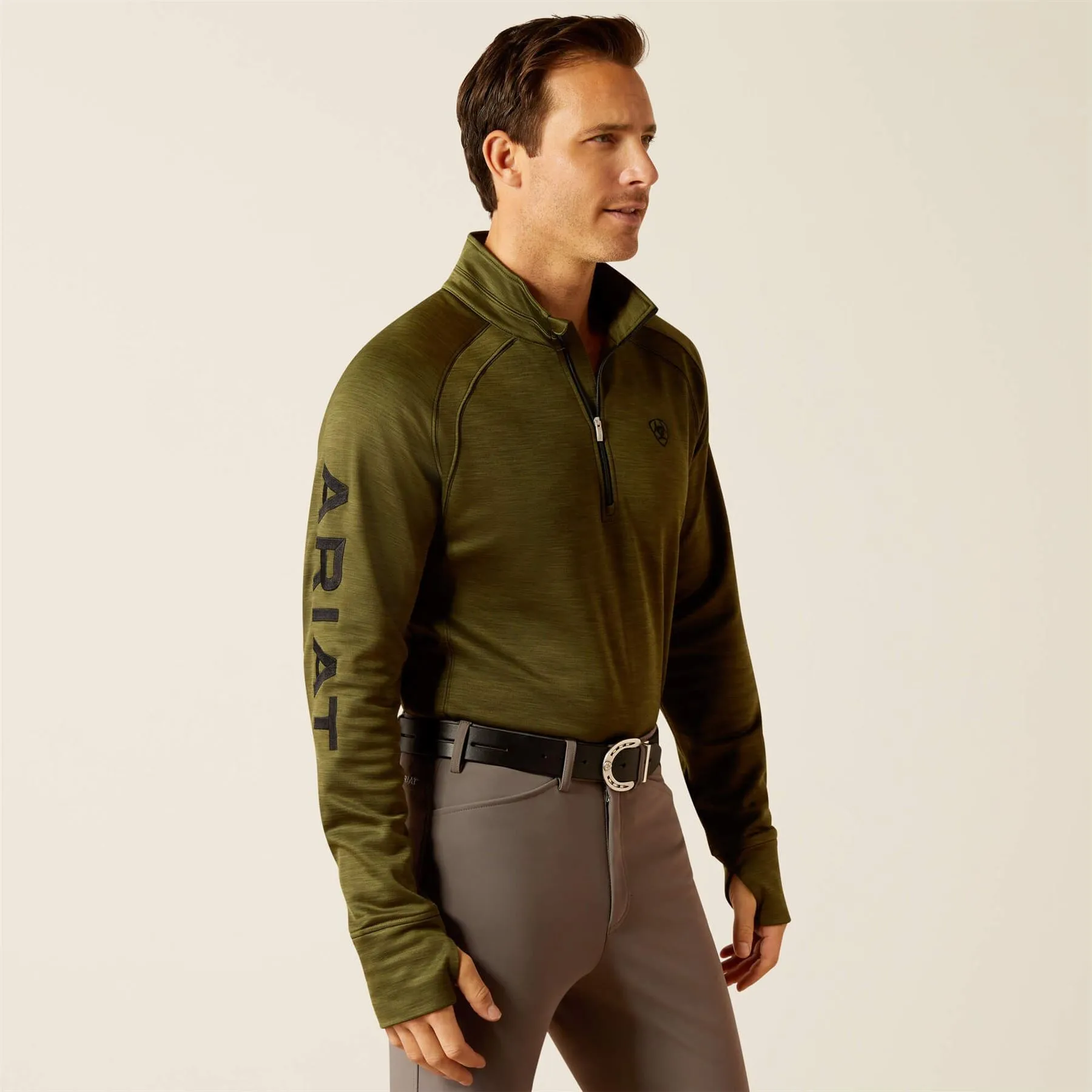 Ariat Mens Tek Team 1/2 Zip Sweatshirt