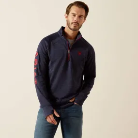Ariat Mens Tek Team 1/2 Zip Sweatshirt