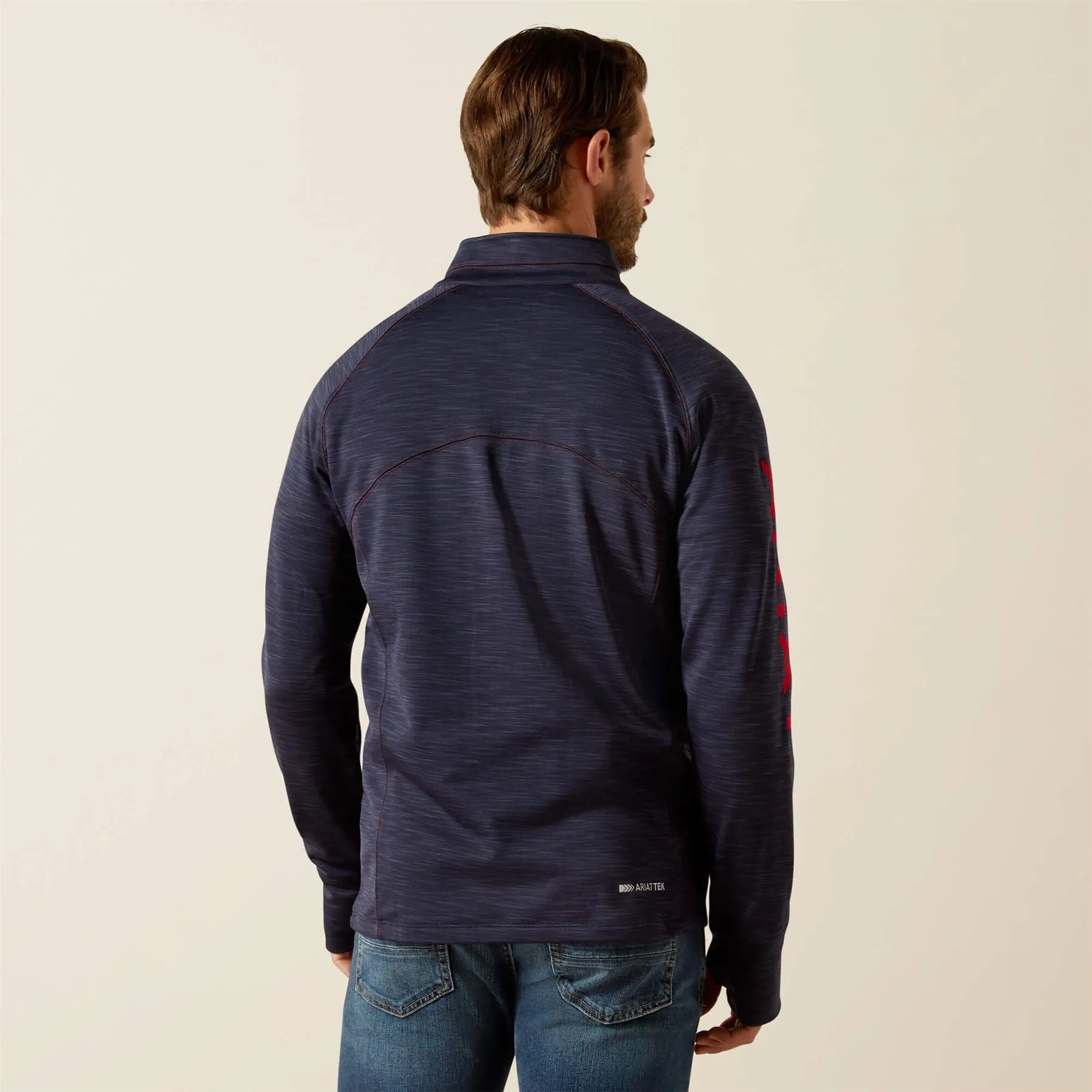 Ariat Mens Tek Team 1/2 Zip Sweatshirt