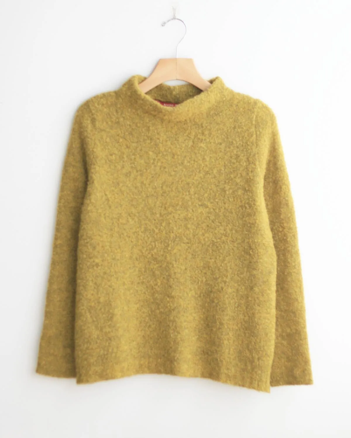 Baby Alpaca Bouclé Pullover Sweater