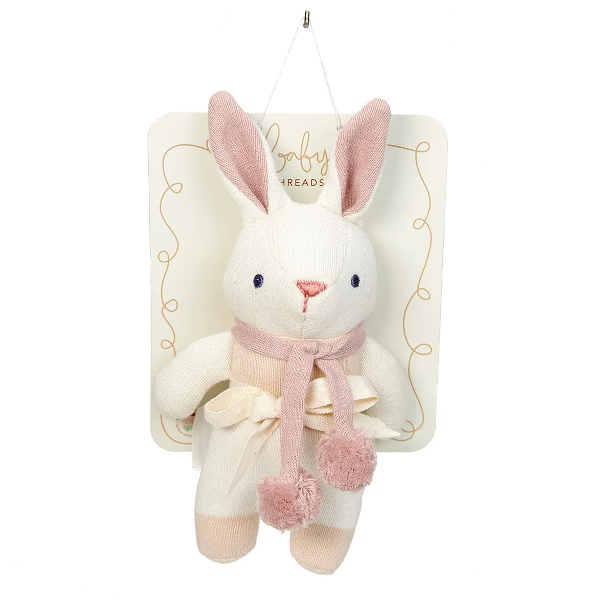 Baby Comforter, Rattle & Doll Bundle In Cream