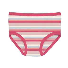 Bamboo Underwear - Baby Rose Stripe