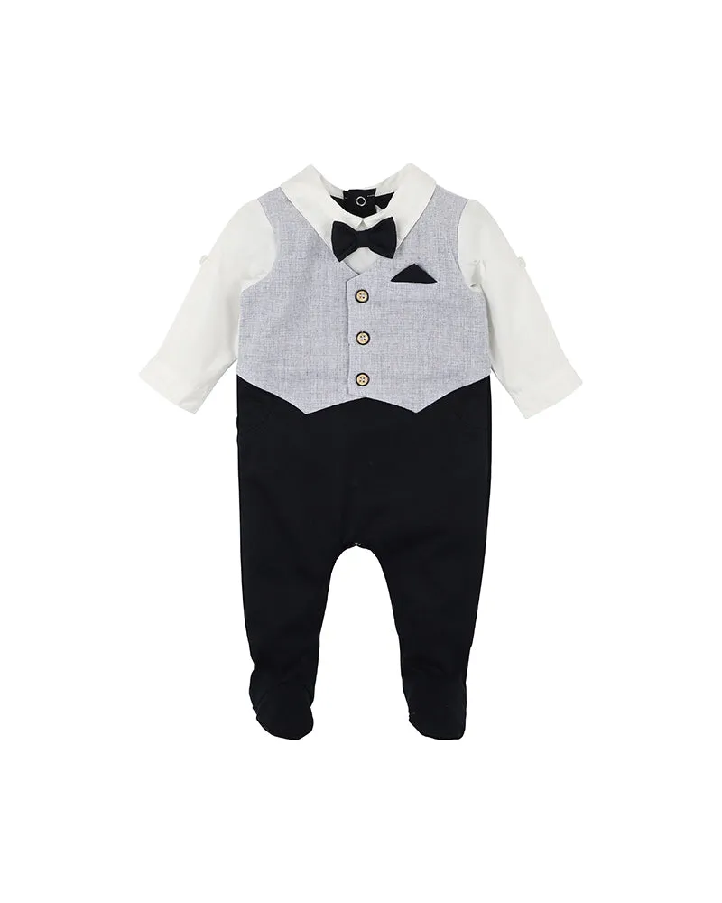 Bebe Albert Gentleman Romper (Size 000-1)