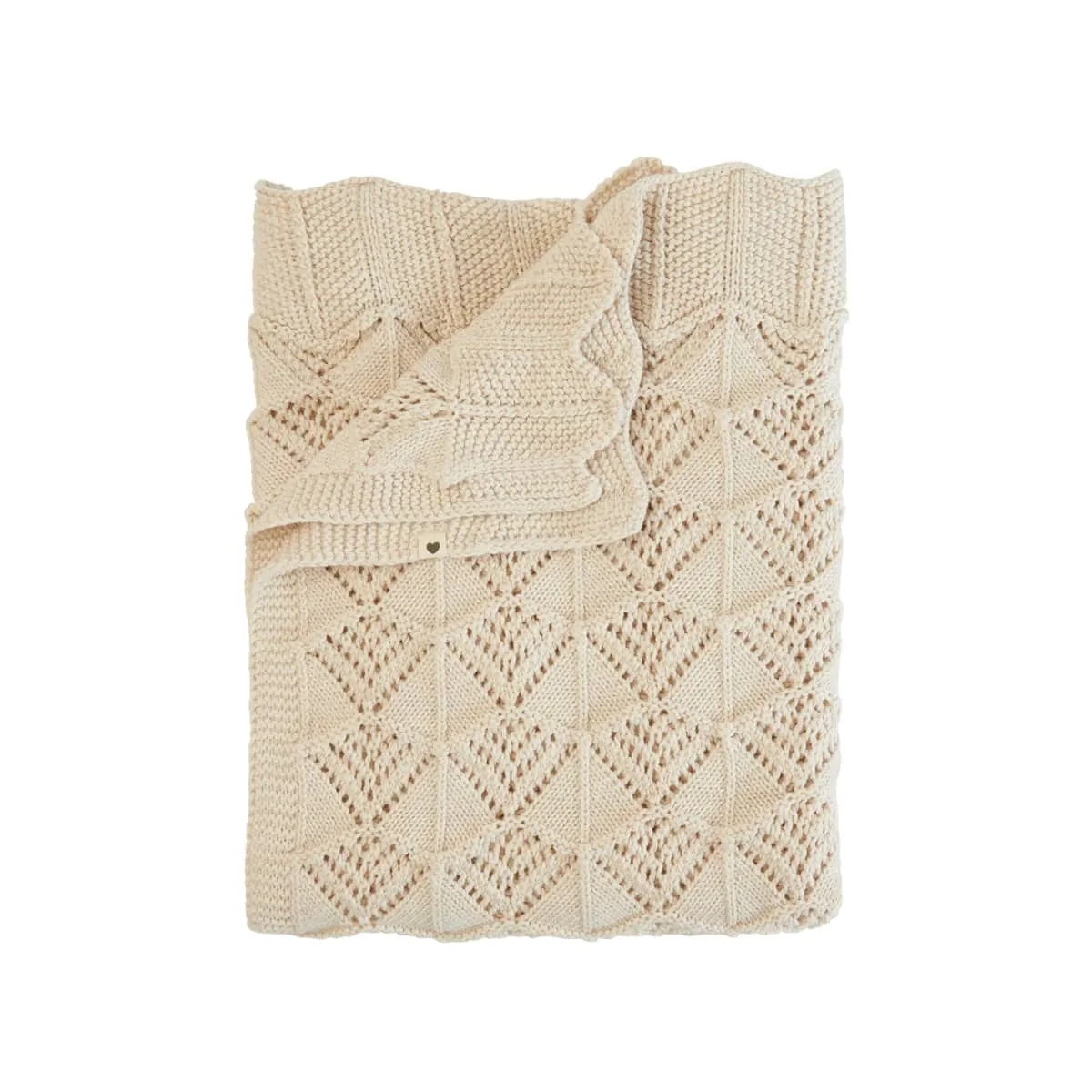 BIBS Knitted Wavy Blanket
