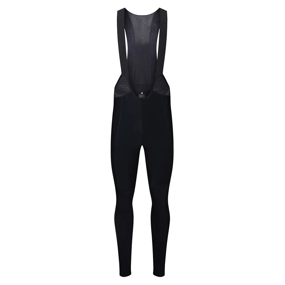 Black Plush Three Pockets  Cycling Pants