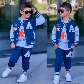 Blue 3 pieces set