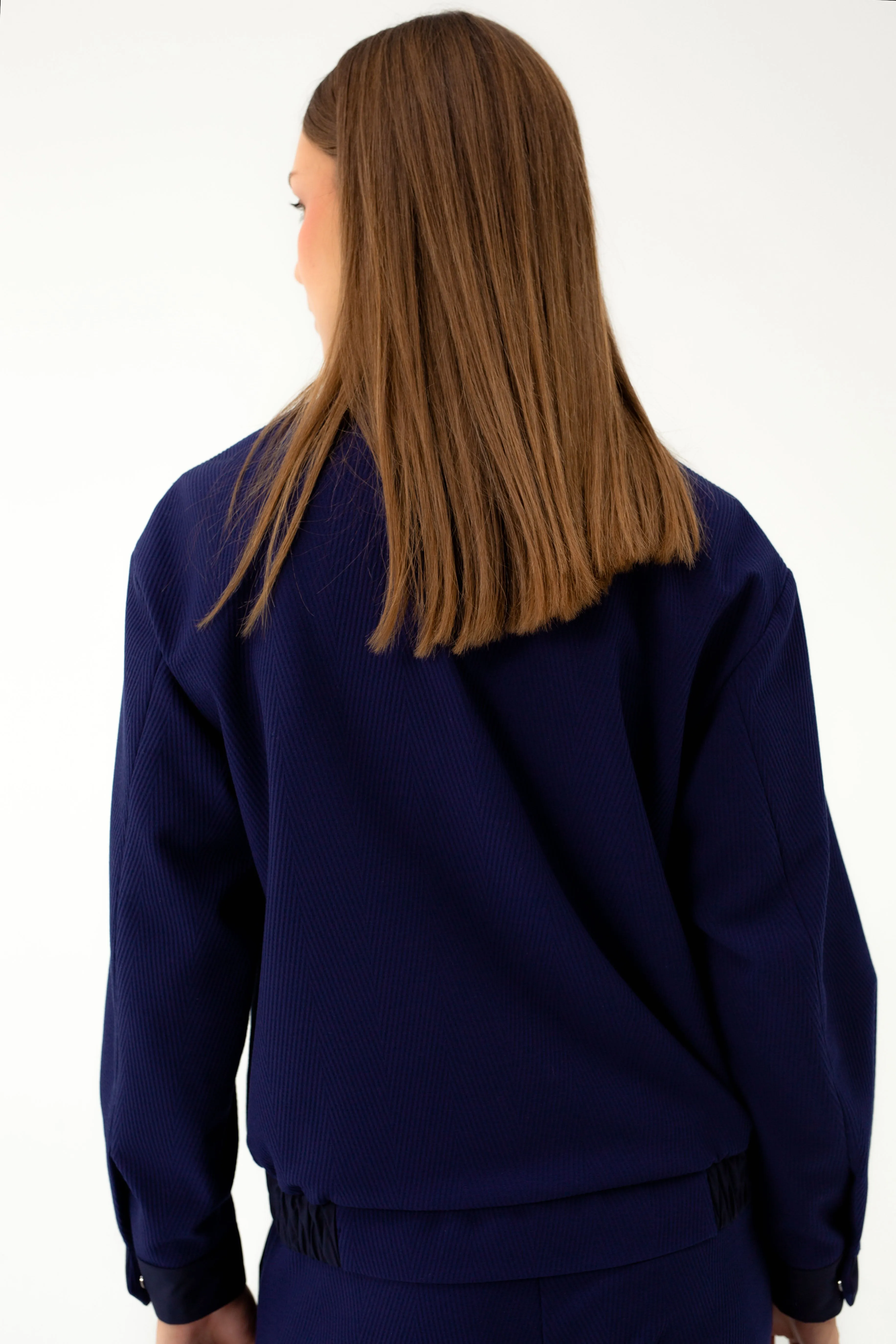 BLUE BOMBER JACKET