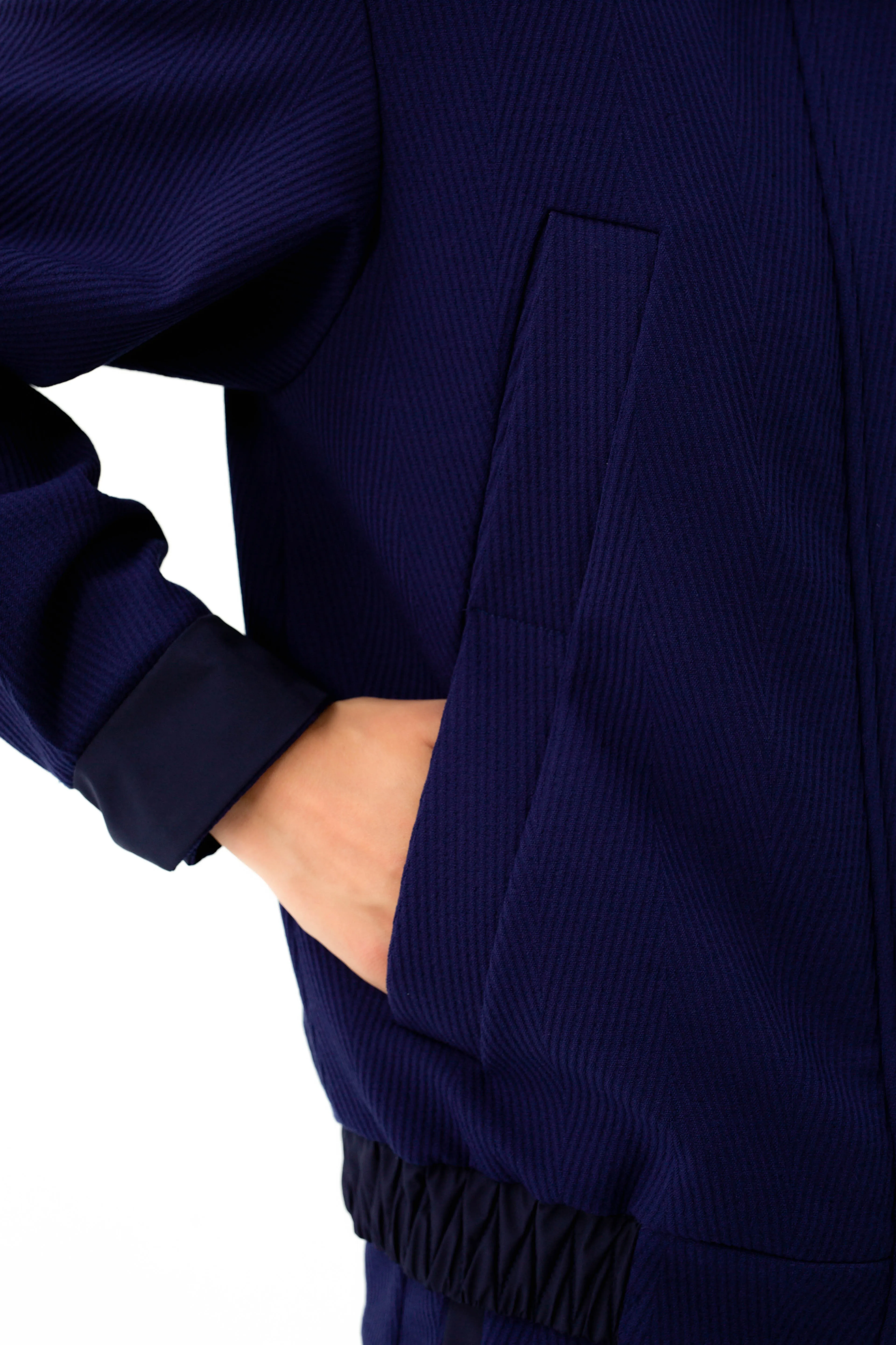 BLUE BOMBER JACKET
