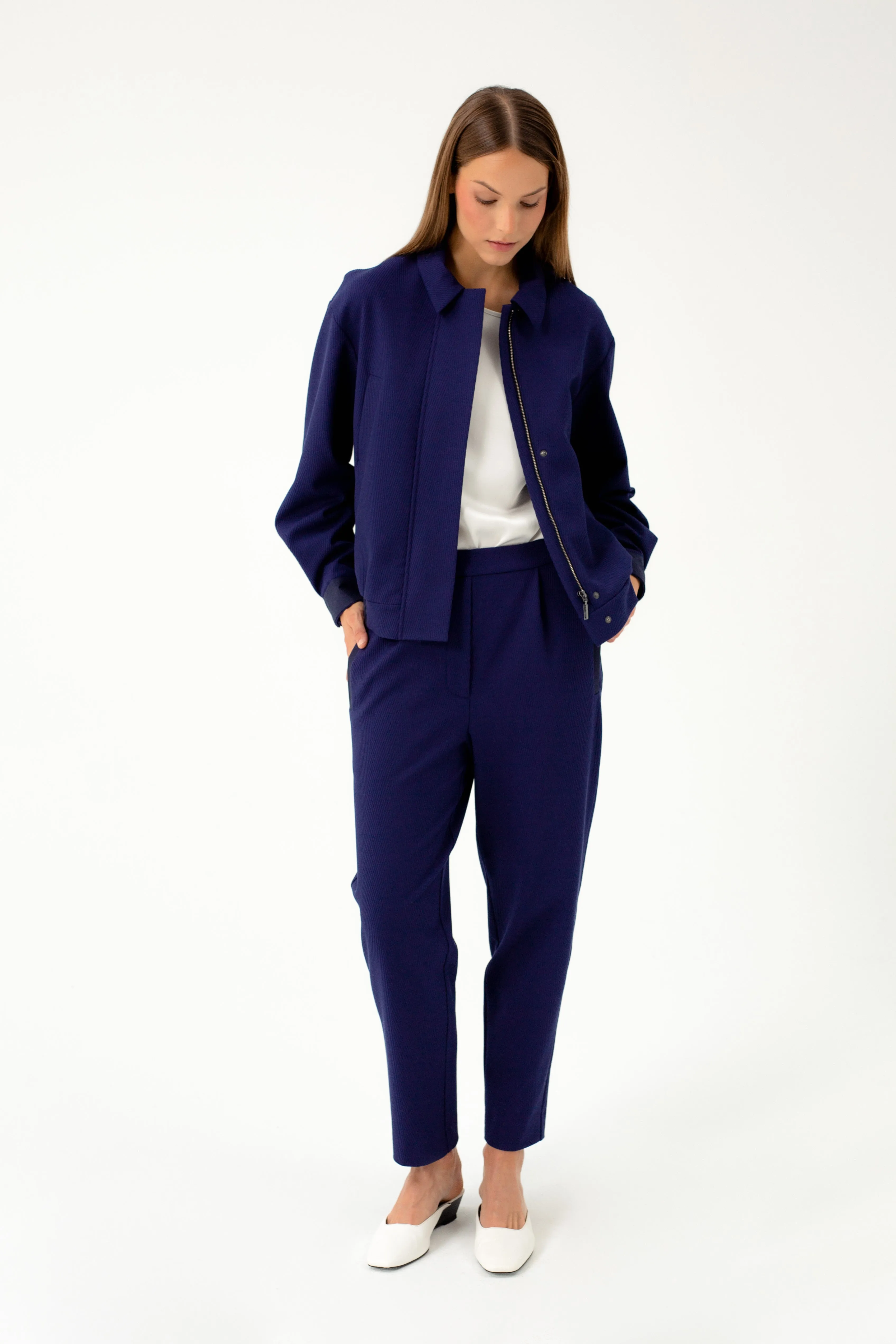 BLUE BOMBER JACKET