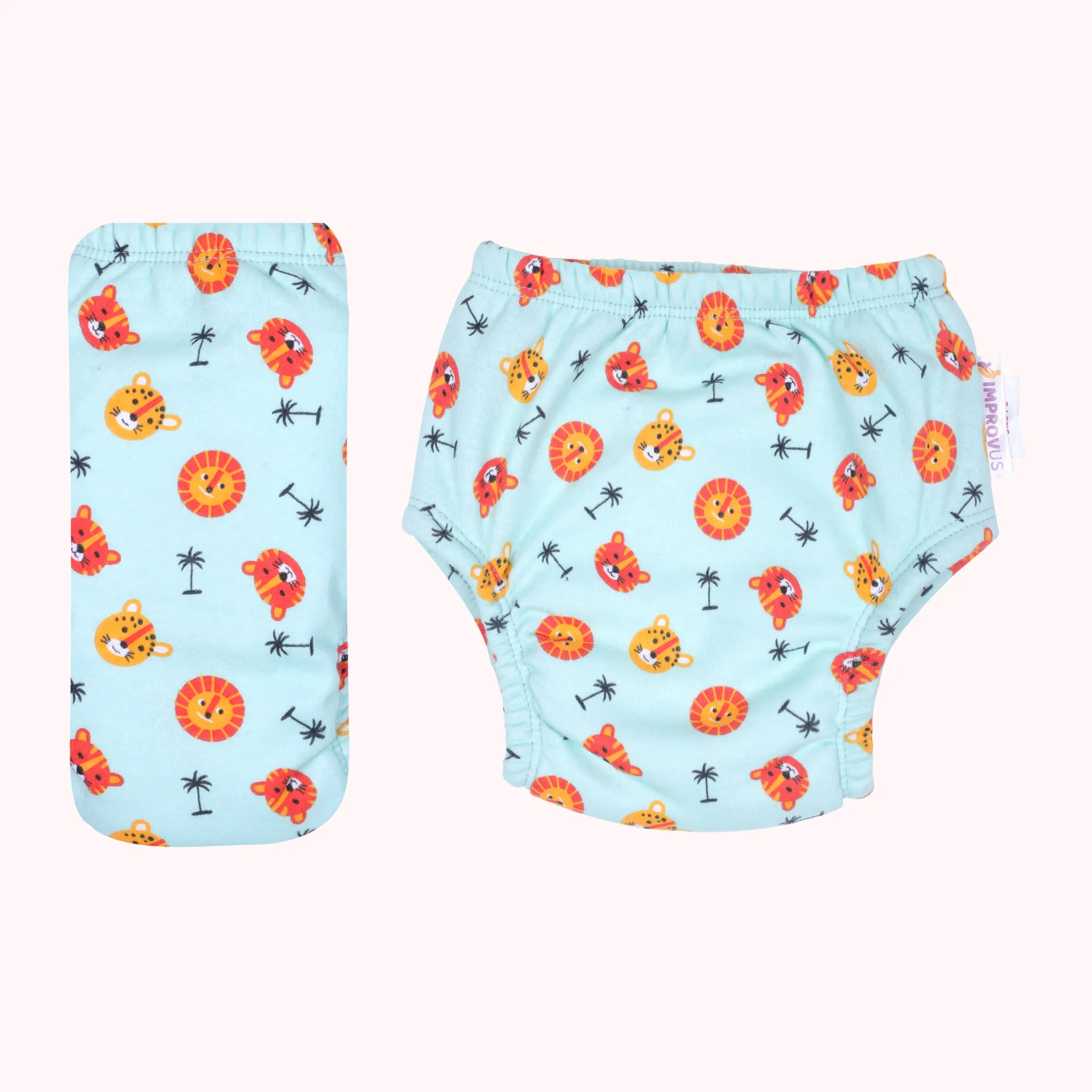 Blue Padded Underwear for Growing Babies/Toddlers