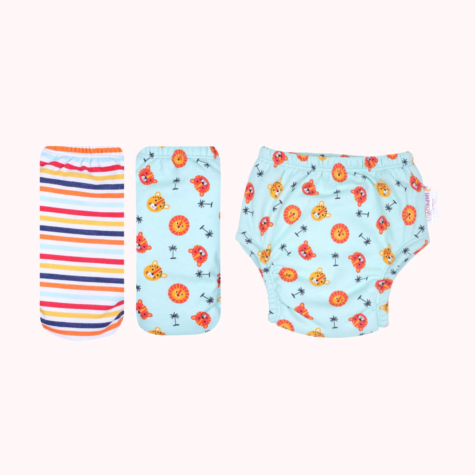 Blue Padded Underwear for Growing Babies/Toddlers