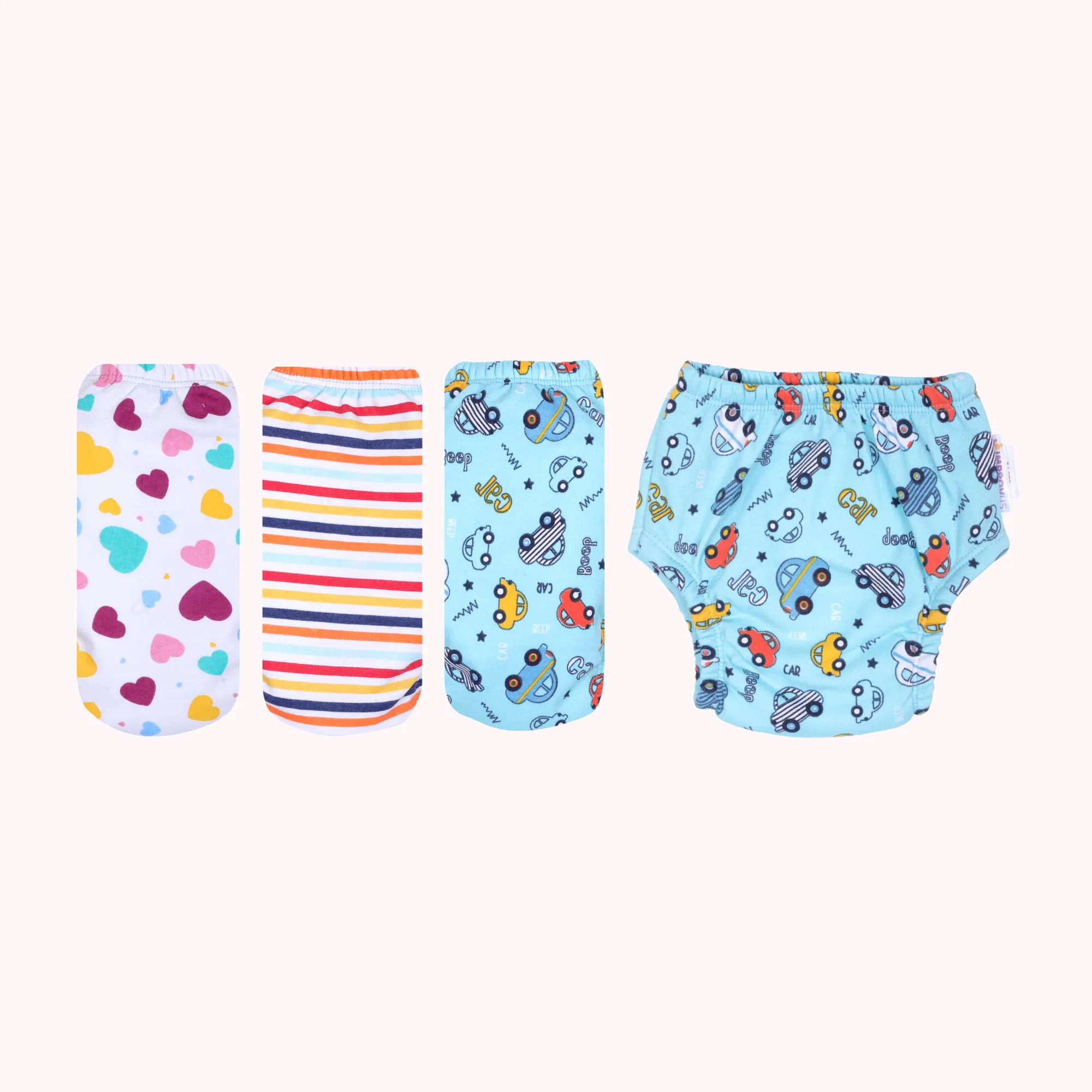 Blue Padded Underwear for Growing Babies/Toddlers