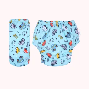 Blue Padded Underwear for Growing Babies/Toddlers
