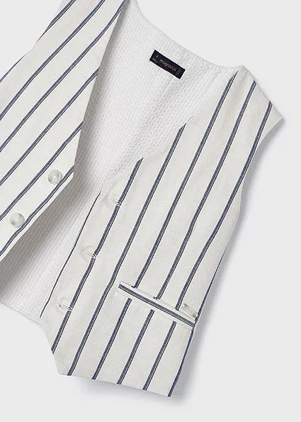 Boys linen vest