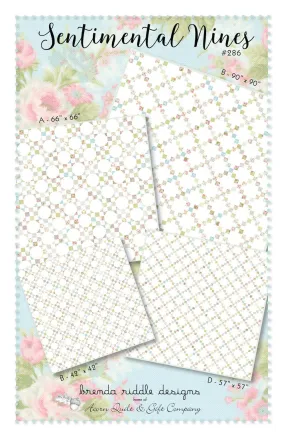 Brenda Riddle Designs Sentimental Nines Quilt Kit