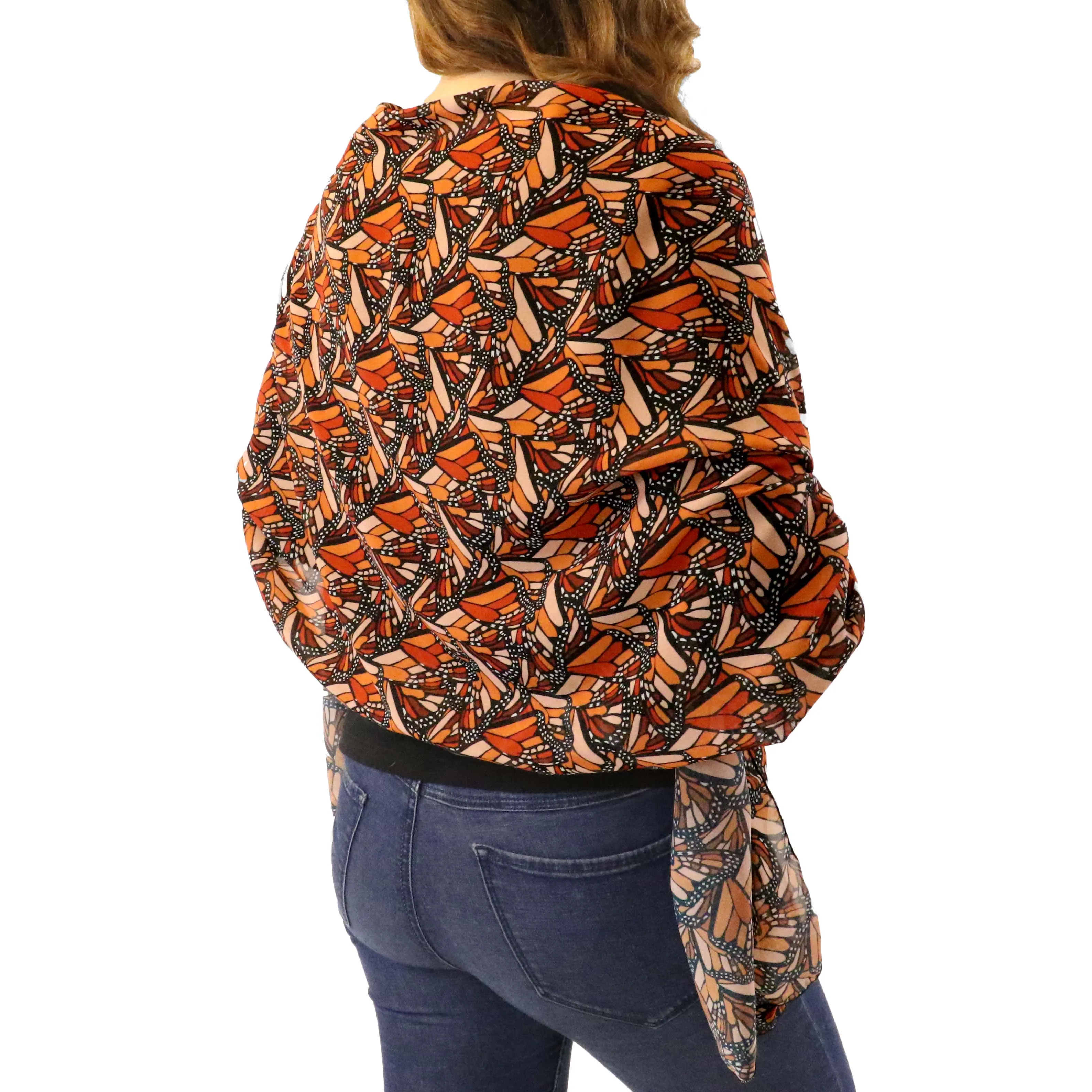 Butterfly Wings Rectangle Scarf