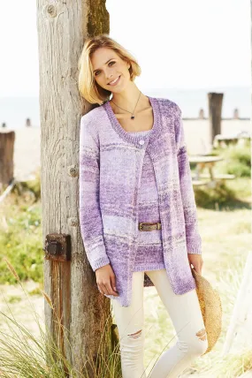 Cardigan and Vest in Stylecraft Sundae DK (9241)