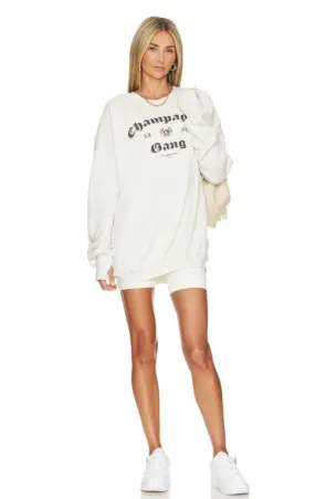 Champagne Gang - Jump Jumper - Pebble Heather