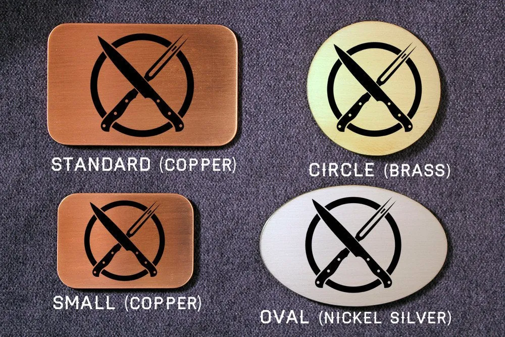 Chef Knife Belt Buckle