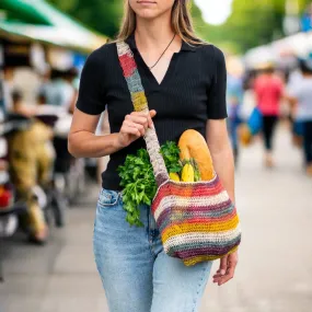 Chigra Amazon Jungle Essence handcrafted tote bag by Huaorani