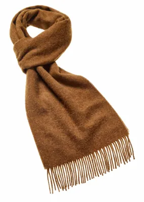 Chocolate Lambswool Scarf
