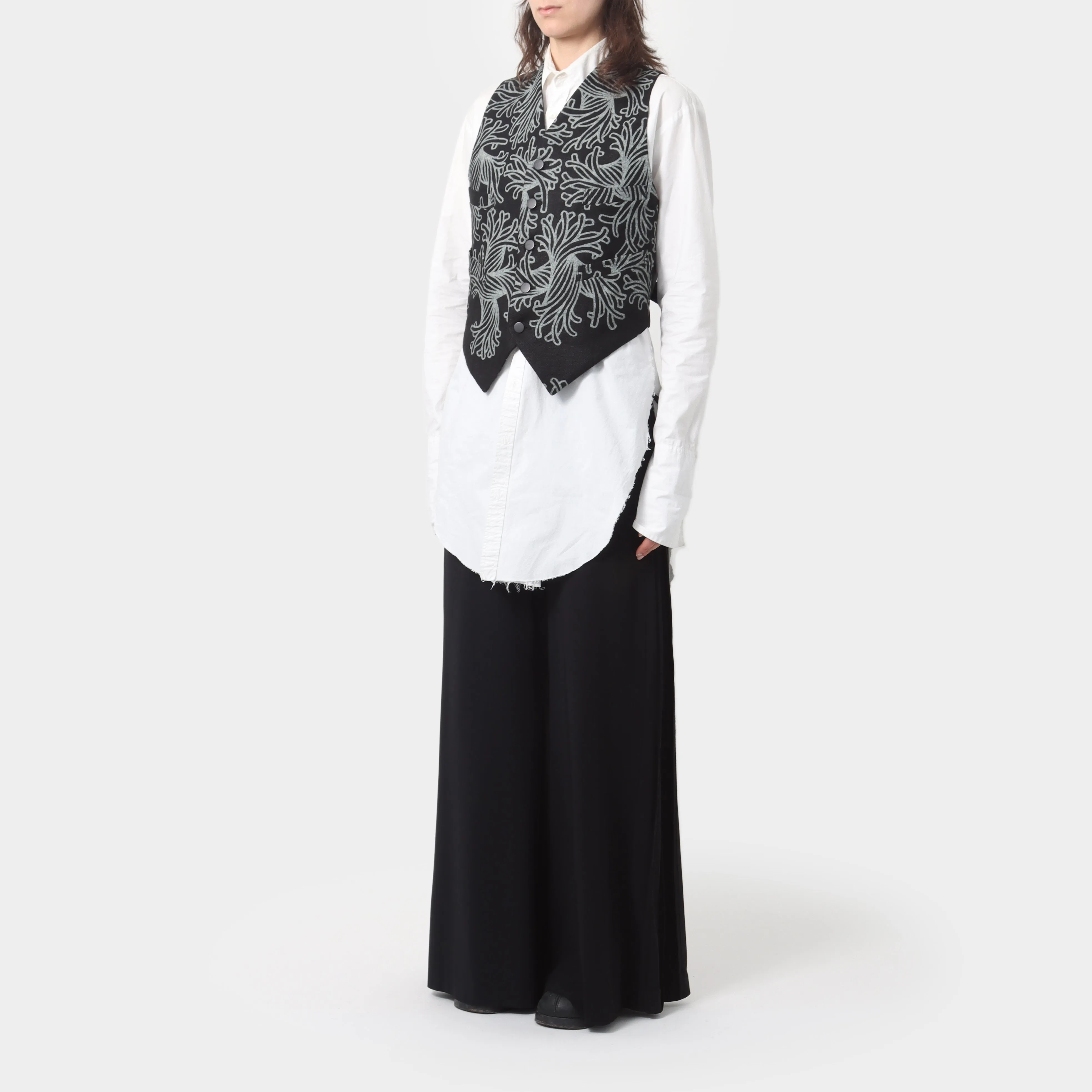 Christopher Nemeth Painted Linen Vest