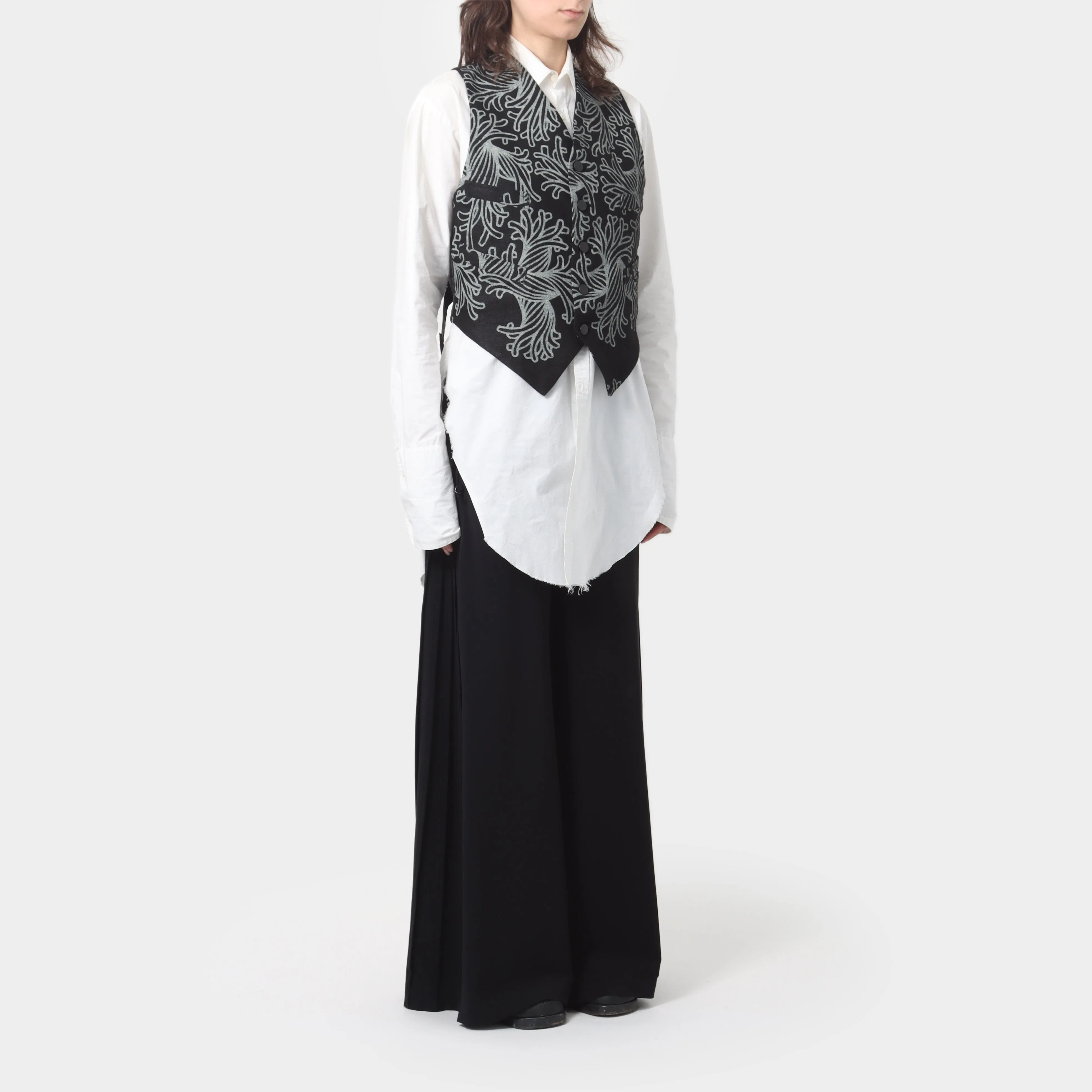Christopher Nemeth Painted Linen Vest