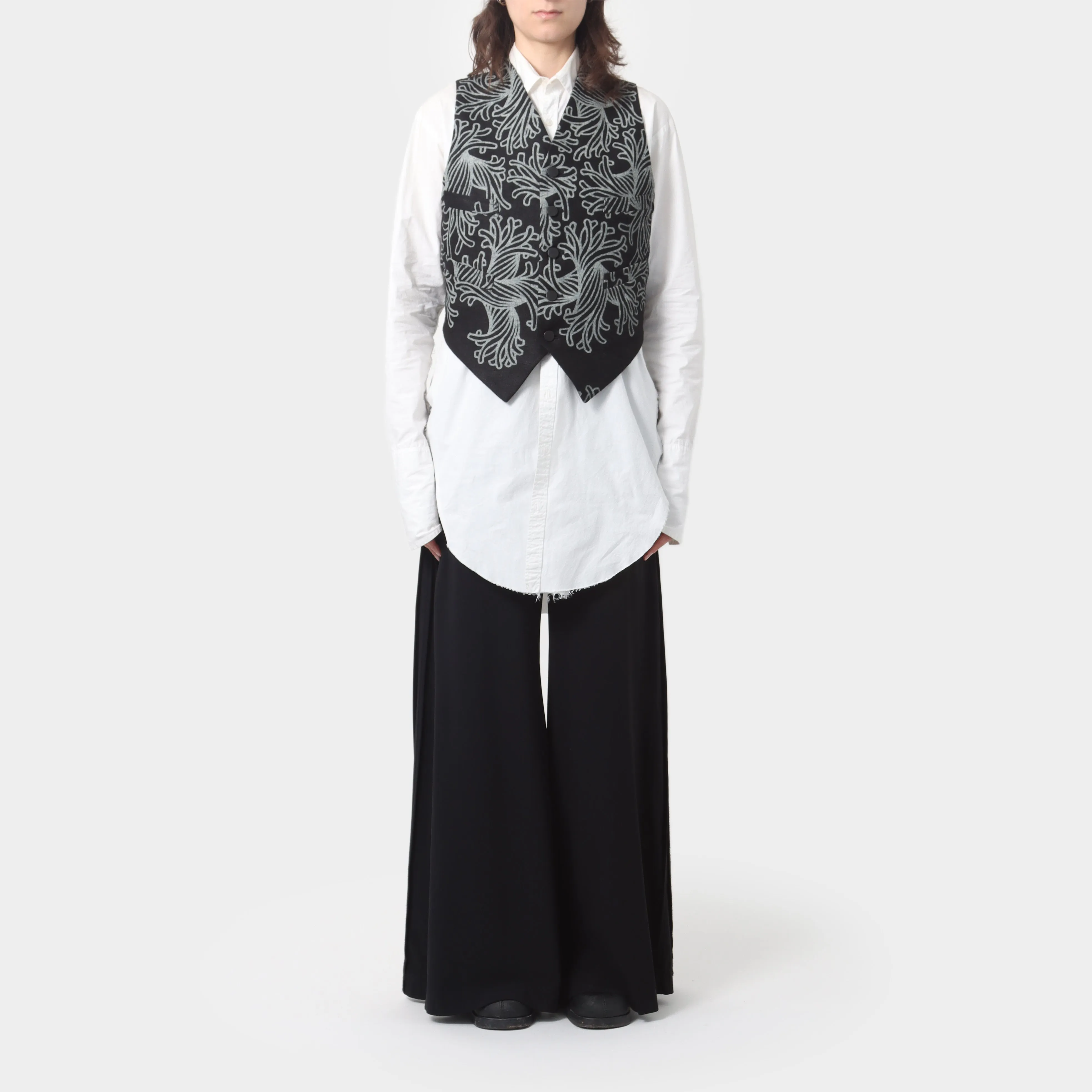 Christopher Nemeth Painted Linen Vest