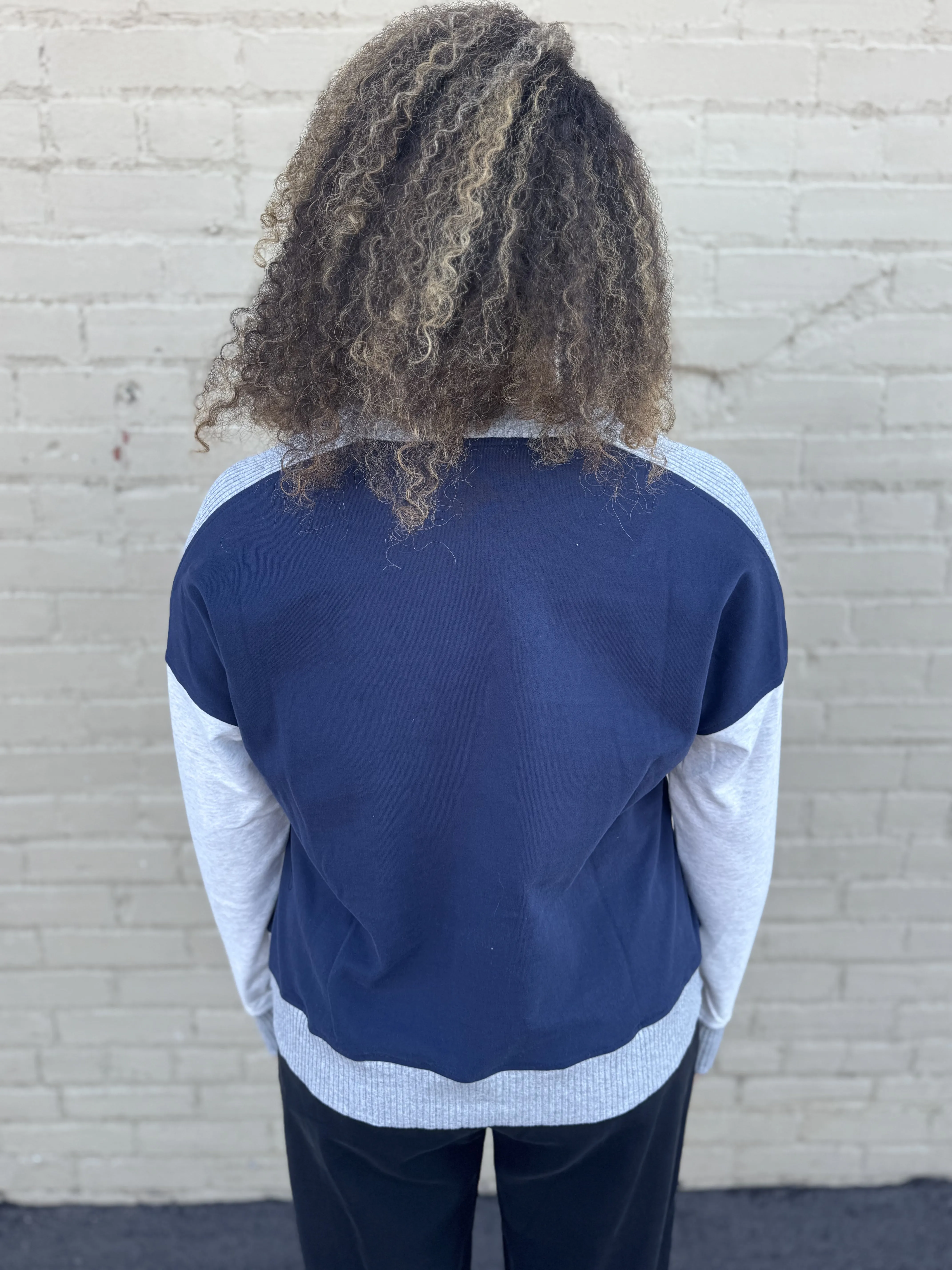 Colorblock Pullover
