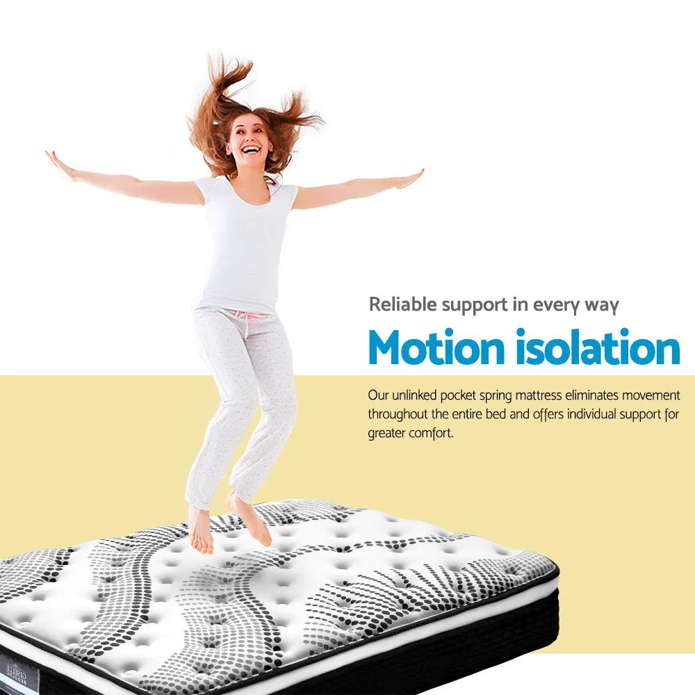 Como Euro Top Pocket Spring Mattress 32cm Thick - Single