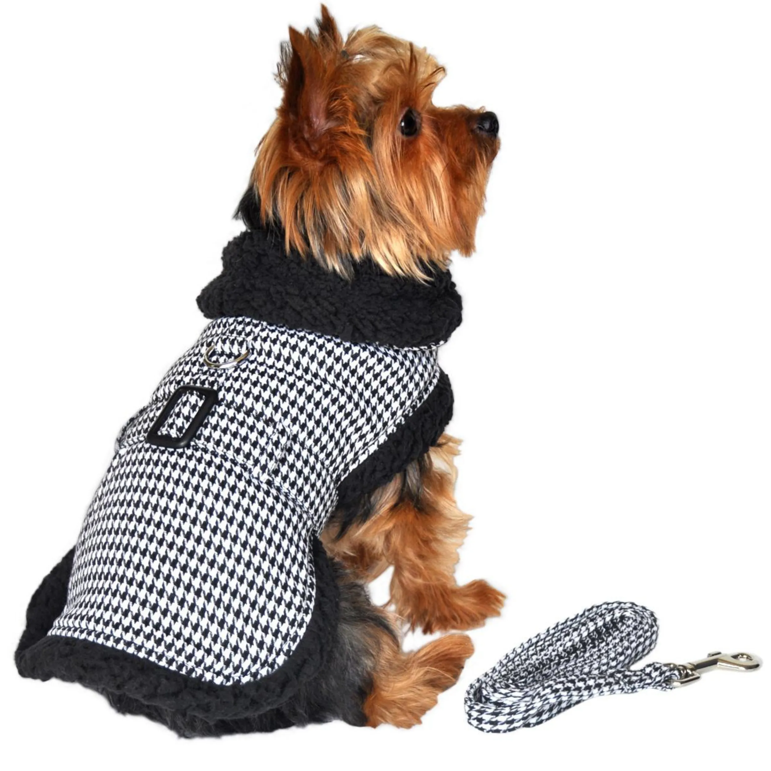 Designer Coat | Houndstooth