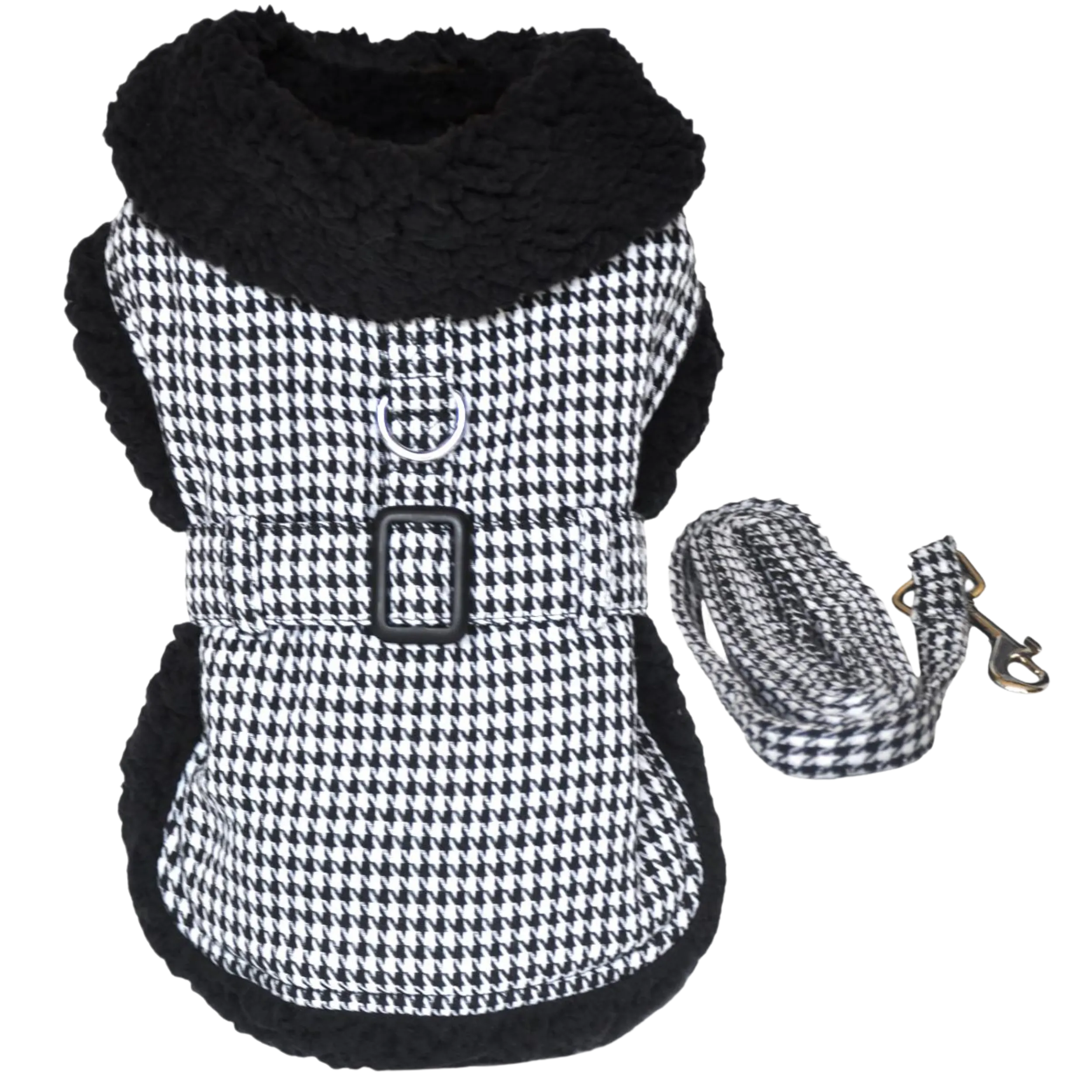 Designer Coat | Houndstooth