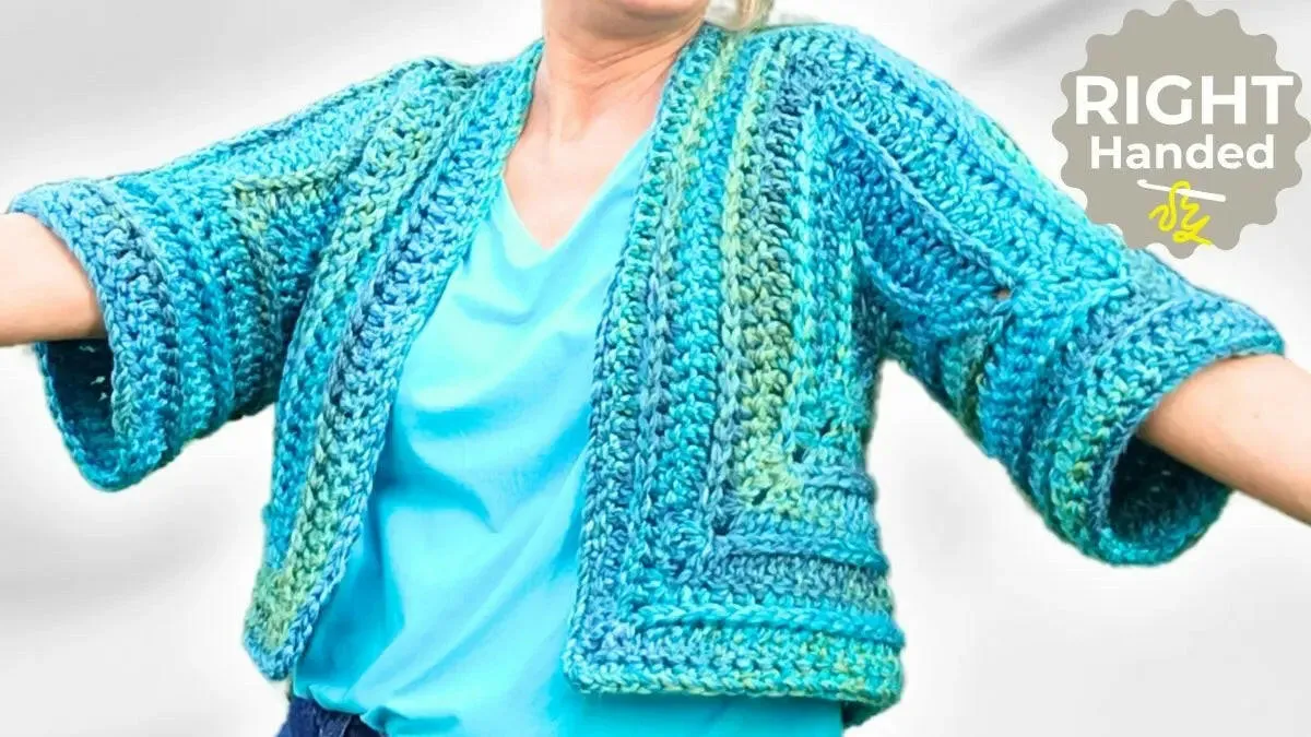 Easiest Crochet Sweater in a Day!