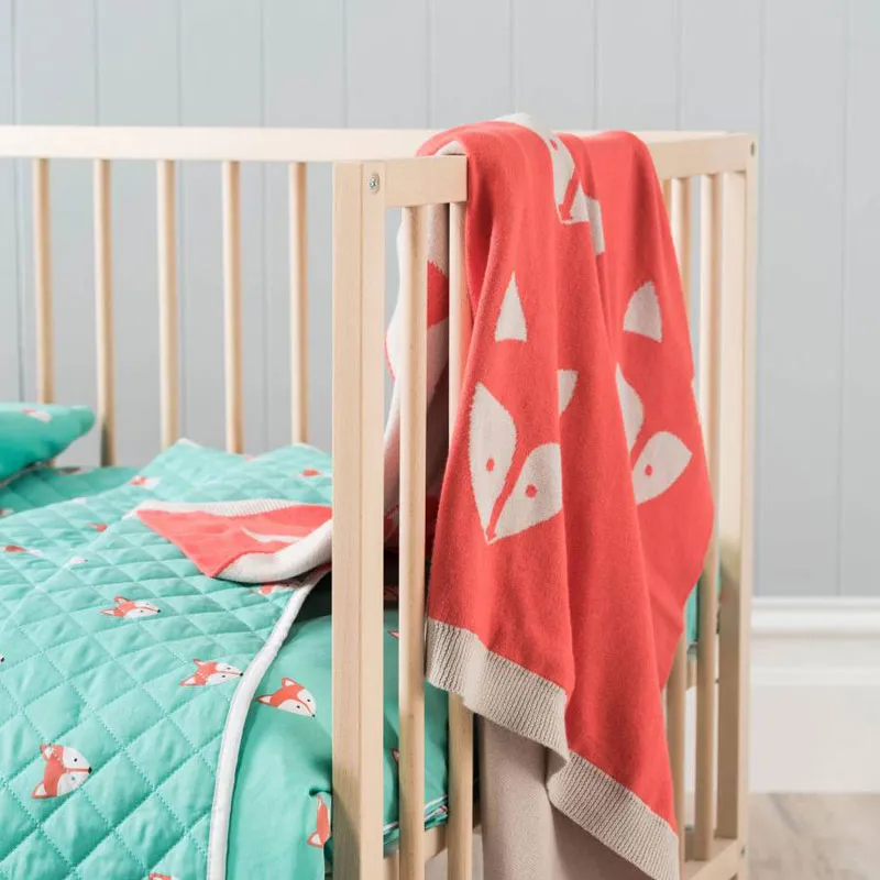 Foxy Throw Rug by Hiccups