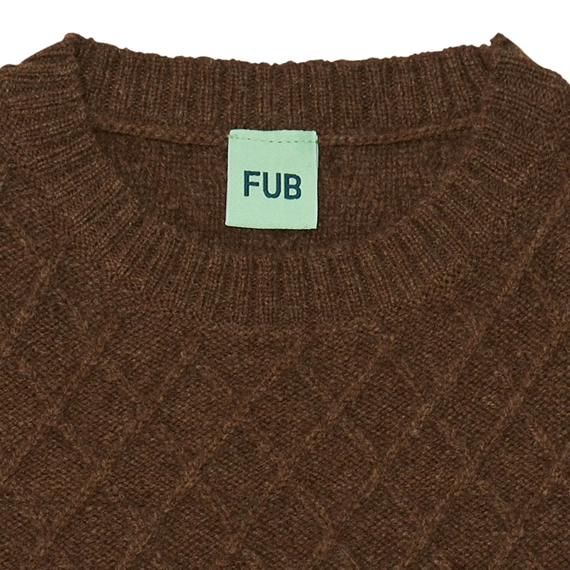 Fub -Lambswool Vest - Amber - 90cm Last One