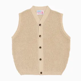 Garbstore The English Difference Waffle Marl Vest