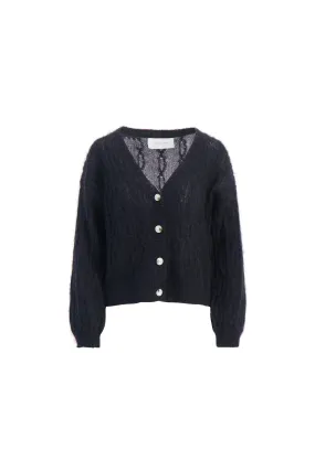 Gotland Knit Cardigan - Black